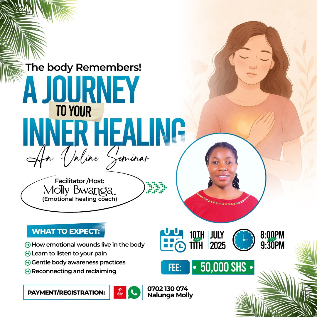 Your body is your best friend, learn how to listen to it. Join to the 2 days seminar this week Thursday and Friday