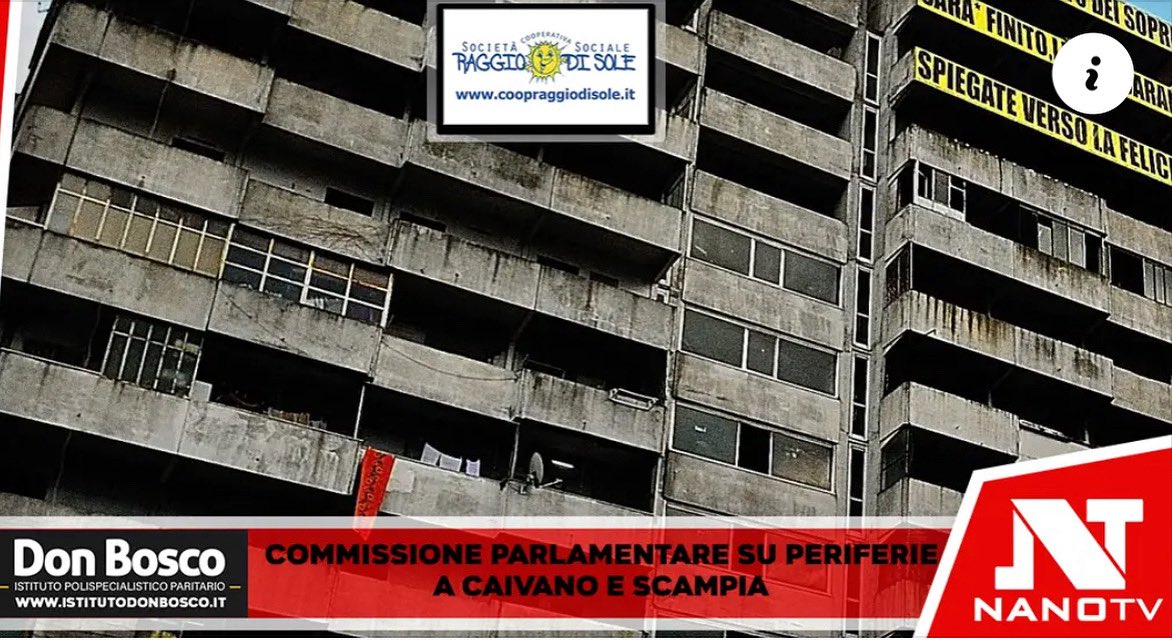 nanotvit's tweet image. #Napoli- 
Commissione Parlamentare su periferie a Caivano e Scampia. 

nanotv.it  

#NuovoPoloUniversitario #LeVele #Commissione #NanoTV