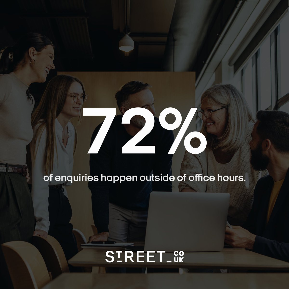 72% of property enquiries happen outside office hours - are you missing out? Online bookings aren’t a disruption, they’re your competitive edge.

Want to find out why? Get all the answers in our latest guide.

Access your free guide now 👉 hubs.li/Q03vTPDY0