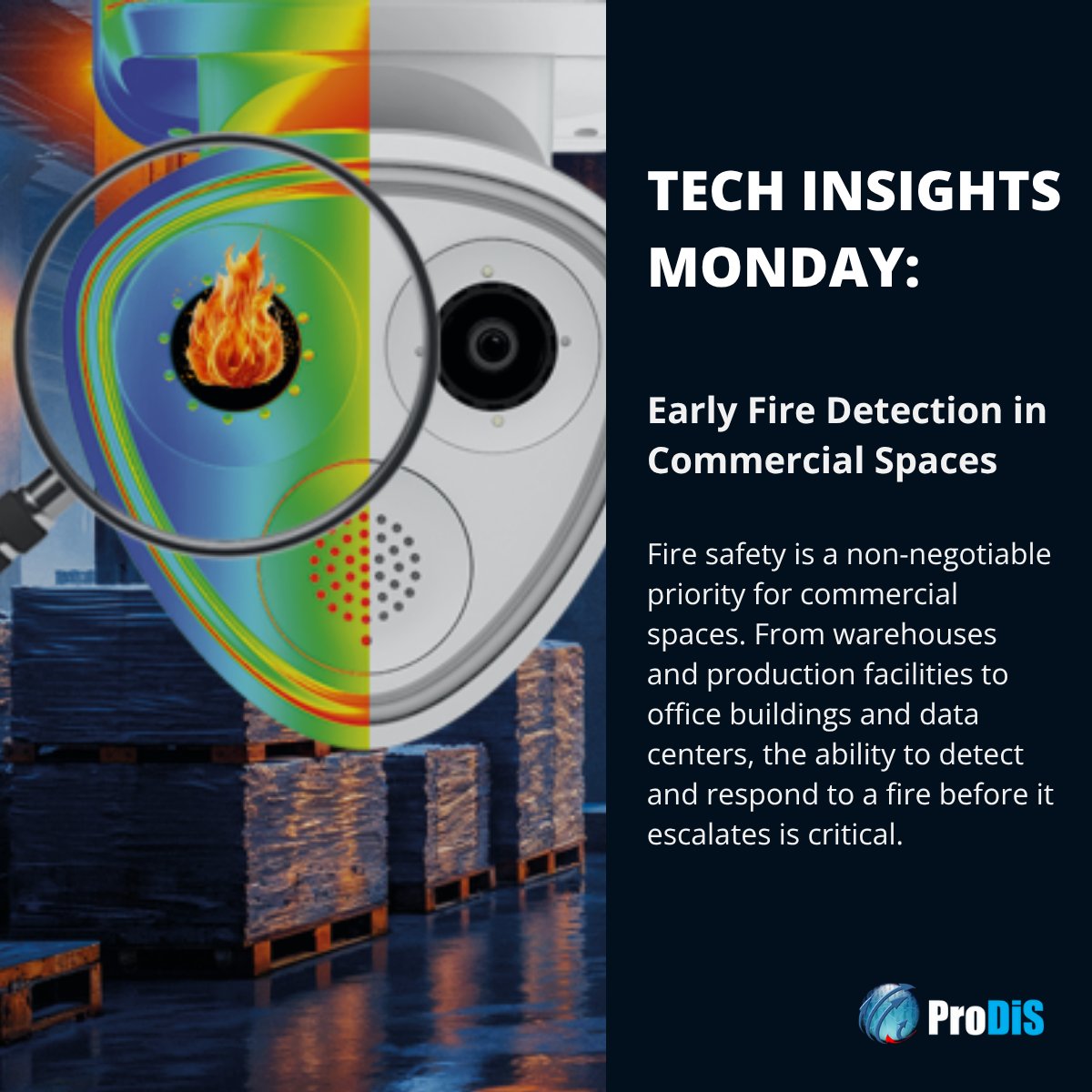 #MondayTechInsights | Early Fire Detection Using Thermal Cameras
Early #firedetection involves identifying heat, smoke, or flames at the earliest possible stage. 
Start implementing early fire detection with #MOBOTIX cameras !
Download the e-book: mobotix.com/en/protect-wha…