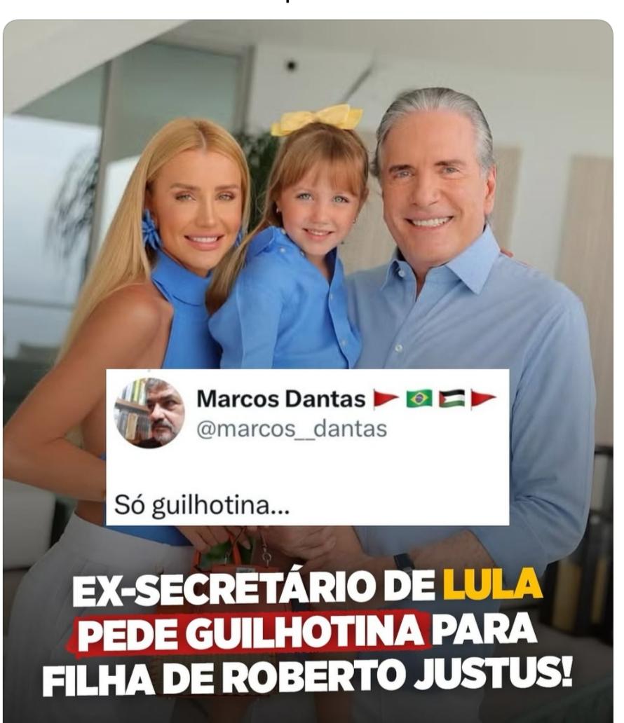 Ex secretário de Lula, ocupou cargos na comunicação e  ministério da educação,além de durante anos militar em salas de aulas,atual professor aposentado,mas que ainda atua em grupos da pesquisa de pós graduação,vomita o ódio que sente. Imaginem se fosse de direita?