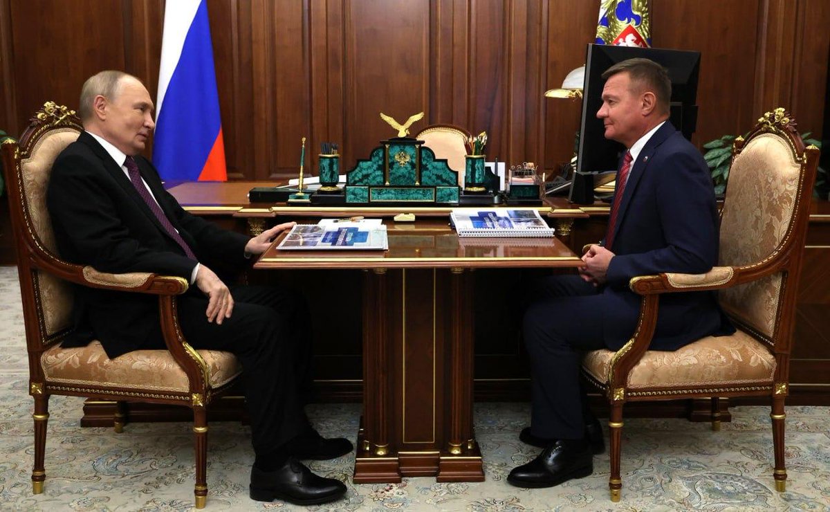 The last public meeting of Putin and his Transport Minister Roman Starovoit was in the Kremlin on January 30.
● Staroit is reported to have shot himself in his Tesla in an apparent suicide.