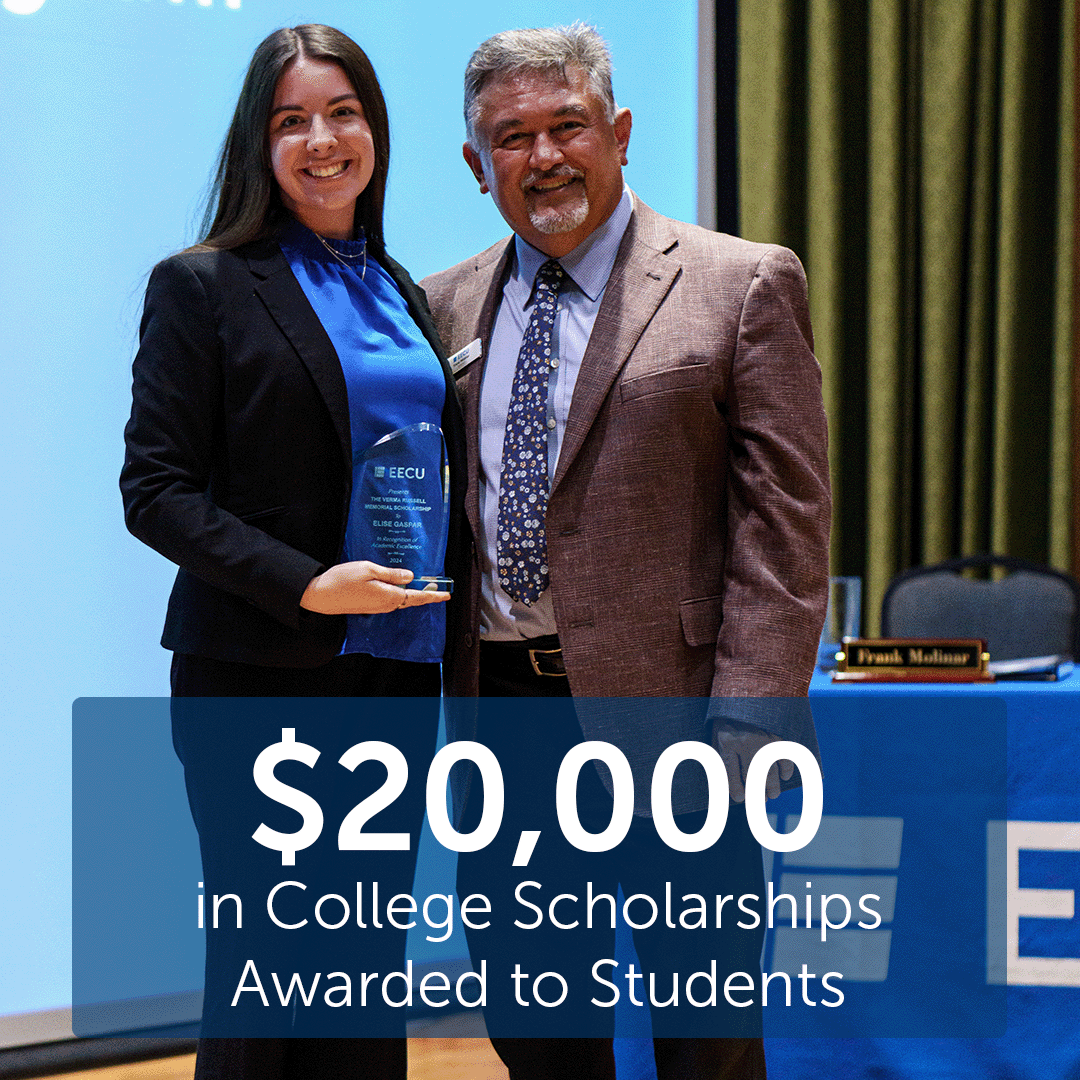 EECUFoundation's tweet photo. 2024 was a year of remarkable impact! We welcomed more than 5,000 new members last year, and we're proud of our contributions to support the education, health, and well-being of our fellow Texans.

See more from our 2024 Annual Meeting: https://t.co/U6pOfB7w0G https://t.co/qAsjHgBuqh