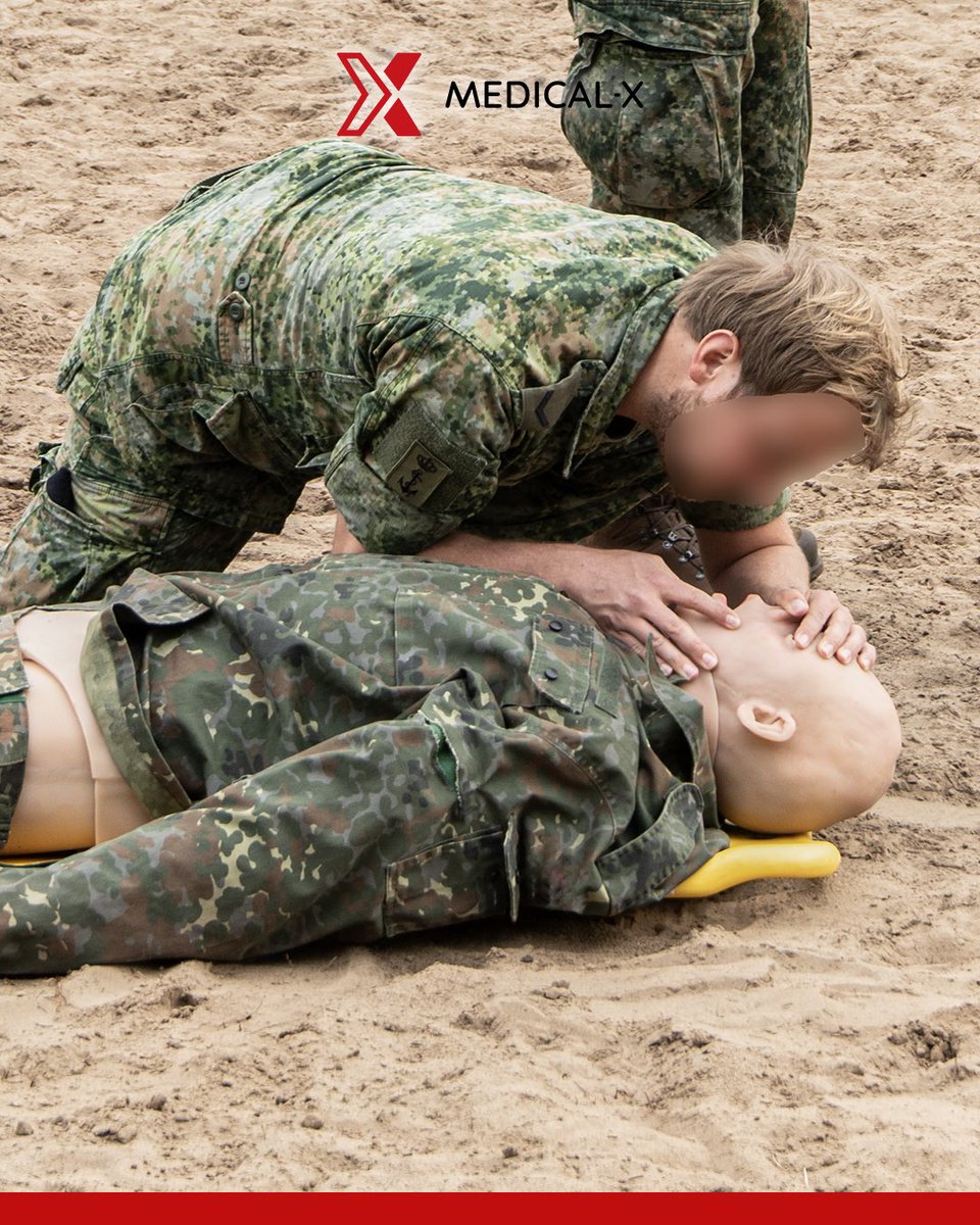 MEDICAL_X_NL's tweet photo. Train like it’s real.
MARCH-X is our tactical casualty care simulator built for high-stress trauma training—gunshot wounds, tourniquet use, evacuation &amp; more.

Built for combat. Made to save lives.
👉 Learn more: https://t.co/9aghikDepQ
#TCCC #TraumaSimulation #Medical #health https://t.co/eeEEvX9KTd