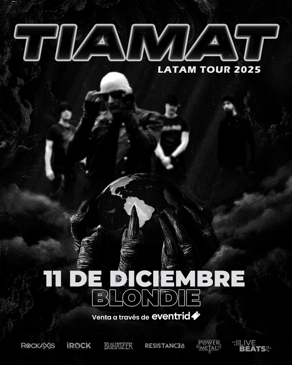 Tiamat regresa a Santiago el próximo 11 de diciembre a <a href="/blondieclubcl/">blondie</a>  

Revisa la información completa en nuestro sitio web ---&gt; buff.ly/U5ypRAX