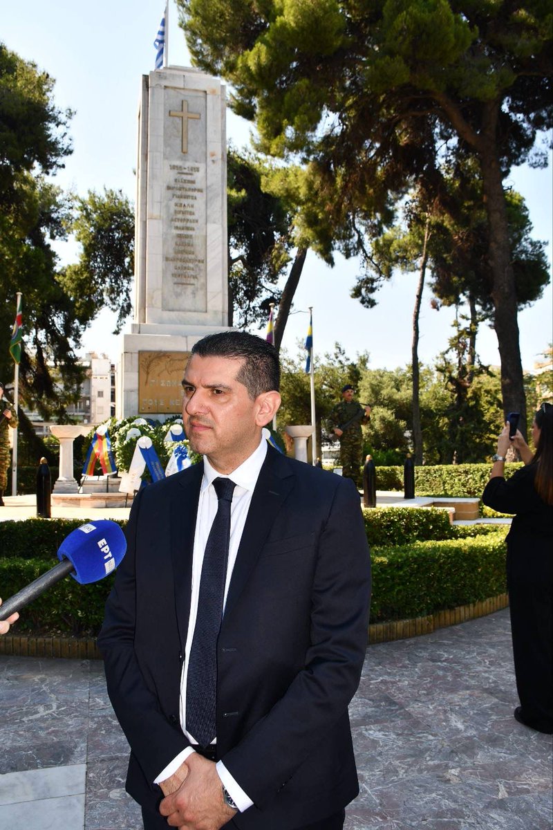 MichaelDamianos's tweet image. Στη Θεσσαλονίκη και την Καλαμαριά, ενώσαμε τις φωνές μας με την παροικία για να τιμήσουμε όσους θυσιάστηκαν το μαύρο καλοκαίρι του 1974 υπέρ βωμών και εστιών.

Η μνήμη δεν είναι απλώς καθήκον, είναι το θεμέλιο της ιστορικής μας συνείδησης.

Παρά τις προκλήσεις και τις δυσκολίες…