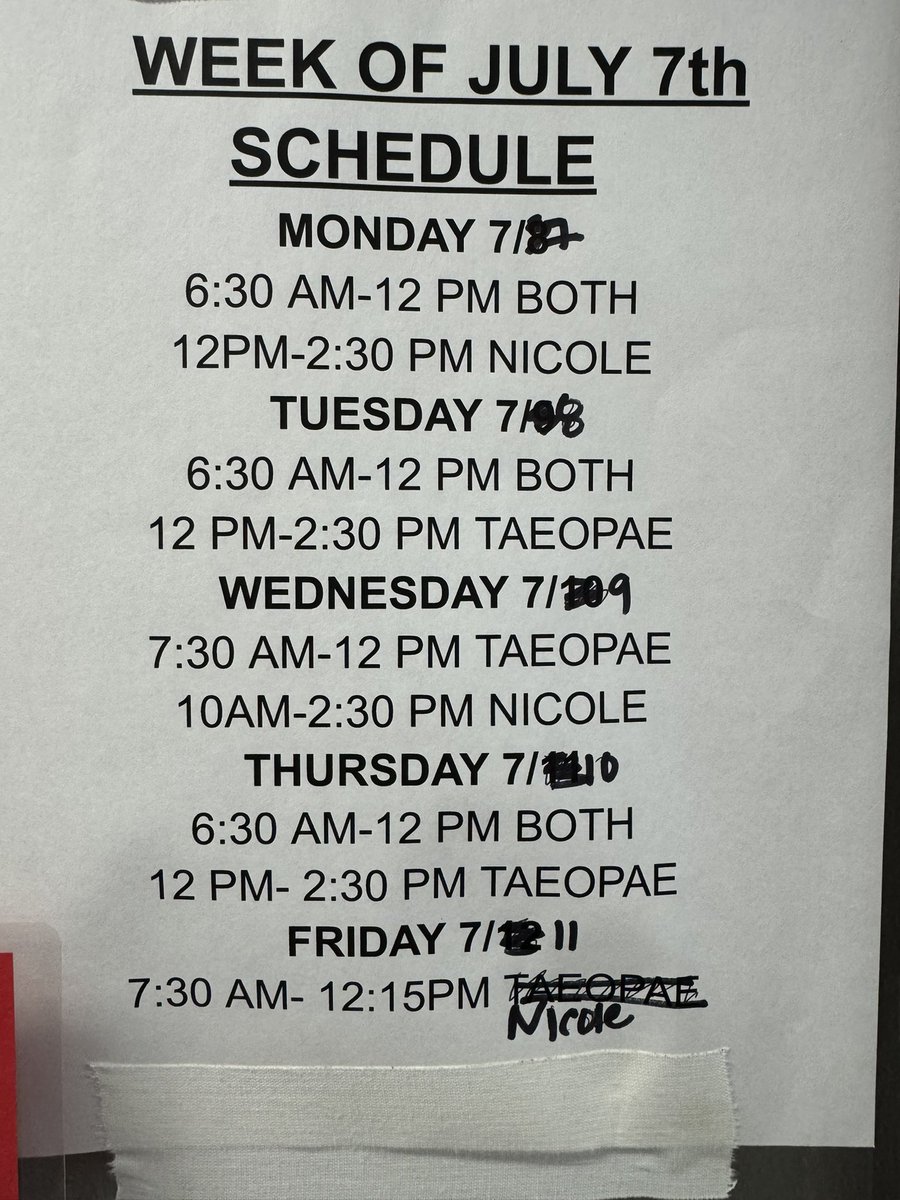 YHS Athletic Trainers (@yhsfoxesat) on Twitter photo Camps are back in full swing! The athletic training room is open all week with the times listed below! <a href="/YHSAthletics115/">Yorkville Foxes</a> Camps are back in full swing! The athletic training room is open all week with the times listed below! <a href="/YHSAthletics115/">Yorkville Foxes</a>