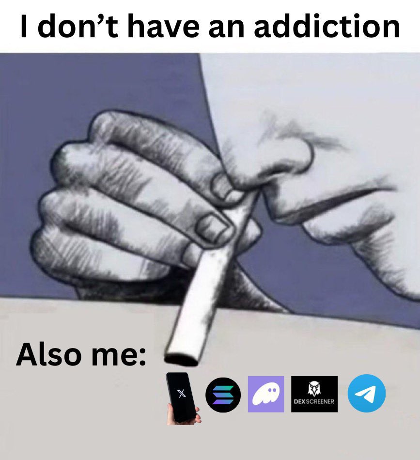 Are you crypto addicted? 😂