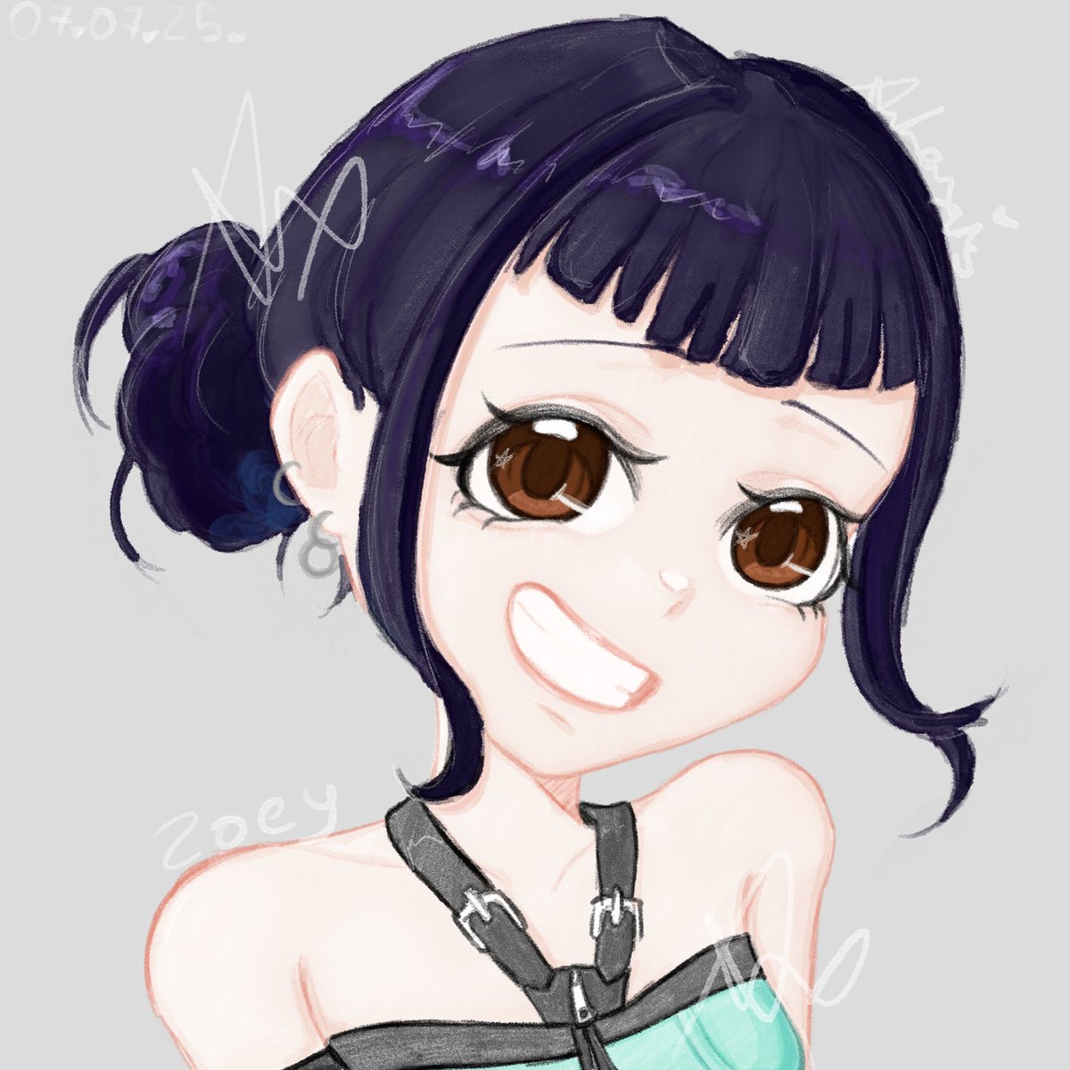 NovarrrDraws's tweet image. Today I finally watched #KPOPDEMONHUNTERS and I love Zoey so much!!!
#zoeykpopdemonhunters #art #sketch