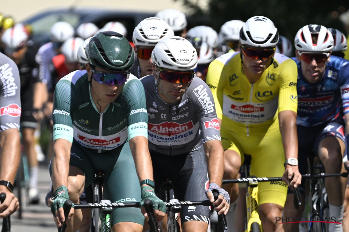 Alpecin-Deceuninck Cycling Team (@alpecindck) on Twitter photo Joy and sorrow so close together. <a href="/JasperPhilipsen/">Jasper Philipsen</a> is forced to abandon <a href="/LeTour/">Tour de France™</a> after a heavy crash during the intermediate sprint. An update on his medical condition will follow as soon as possible. We are all with you, Jasper! 💚
#AlpecinDeceuninck #TDF2025 #JasperPhilipsen Joy and sorrow so close together. <a href="/JasperPhilipsen/">Jasper Philipsen</a> is forced to abandon <a href="/LeTour/">Tour de France™</a> after a heavy crash during the intermediate sprint. An update on his medical condition will follow as soon as possible. We are all with you, Jasper! 💚
#AlpecinDeceuninck #TDF2025 #JasperPhilipsen