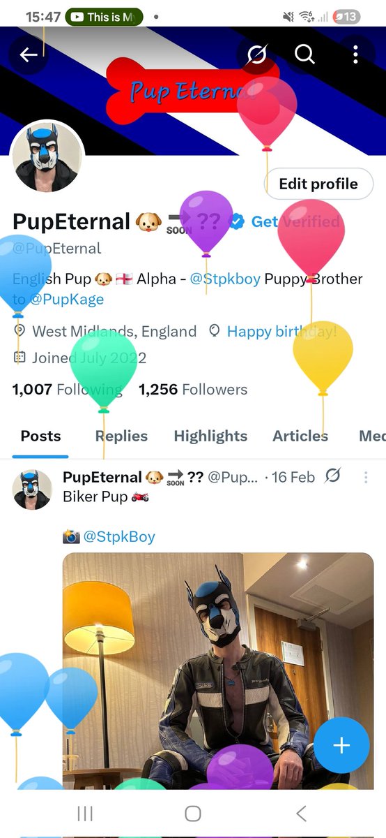 Happy 25th to Me 🎉

Happy Twink death day to me 🩵
Not that I was a Twink anyway 😂