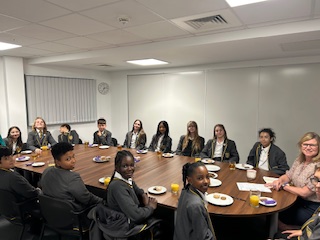 Our largest group of Y7 students enjoyed a well deserved afternoon tea with the principal last Friday!