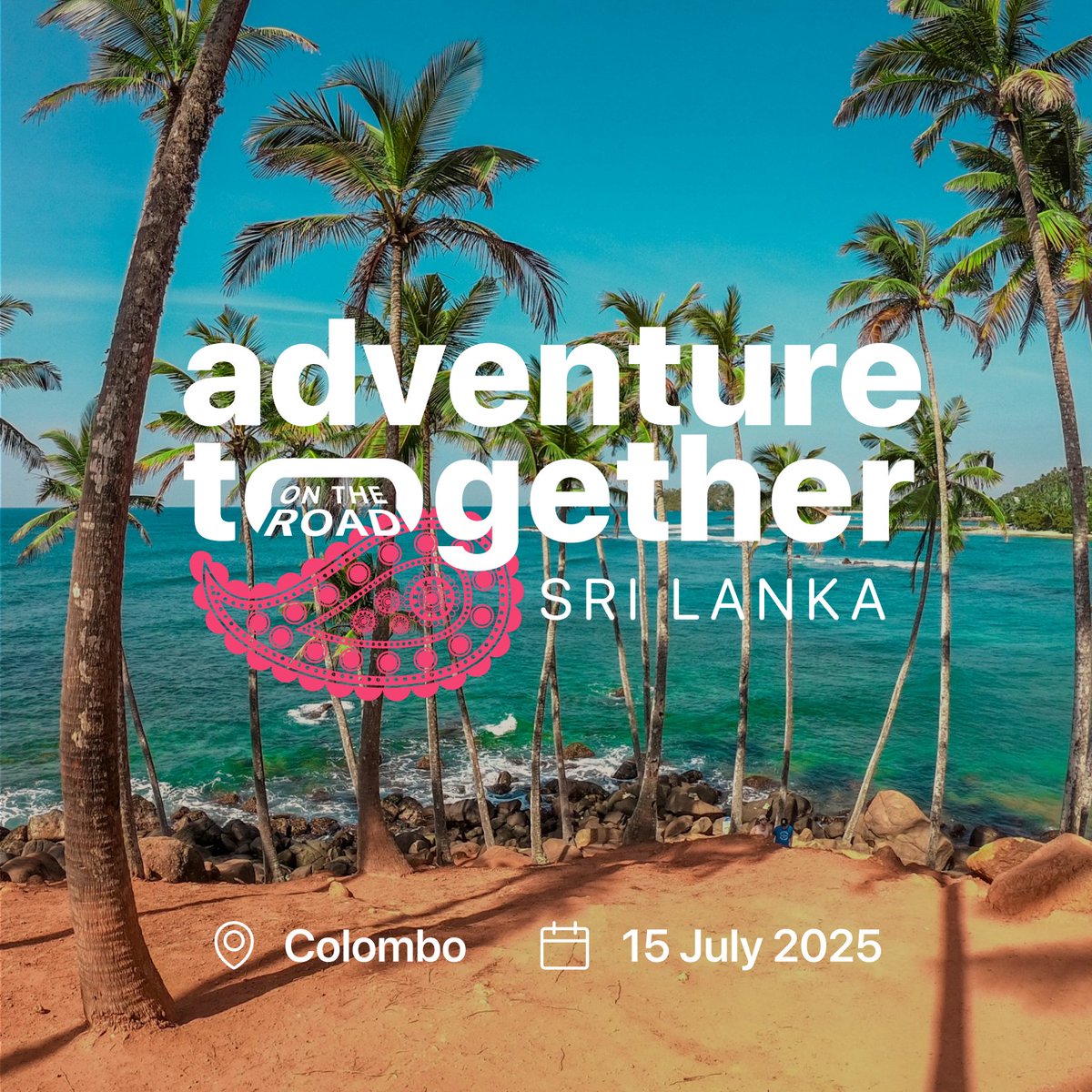 🇱🇰 Ayubowan, Sri Lanka.

<a href="/TourRadar/">TourRadar</a>'s Adventure Together On the Road hits Colombo on July 15—and it’s already SOLD OUT.

Big ideas. Real connection. No ordinary event.

If you’re joining, say hi below.