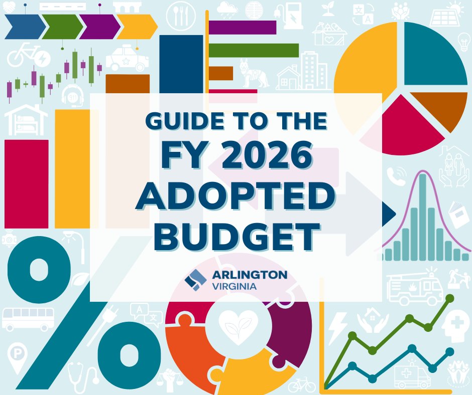 The new fiscal year began July 1, which means Arlington County Government is operating under a new $1.69 billion budget. What does that mean for the community? Explore the complete guide to the County's budget priorities. 🚌 🚒 🧠 🚧 🚲 💡 arlingtonva.us/files/sharedas…