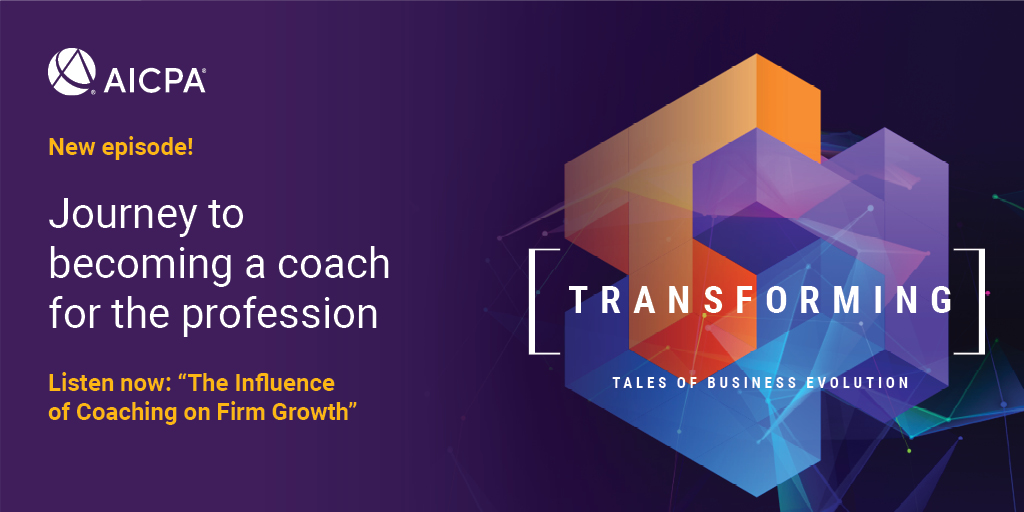 In this podcast episode, Rebecca Driscoll proves success isn’t one-size-fits-all. Hear how she went from public accounting to running her own CAS and tax practice, plus her opinions on in-house CAS and the role of coaching in firm growth. bit.ly/3IdxPfO
