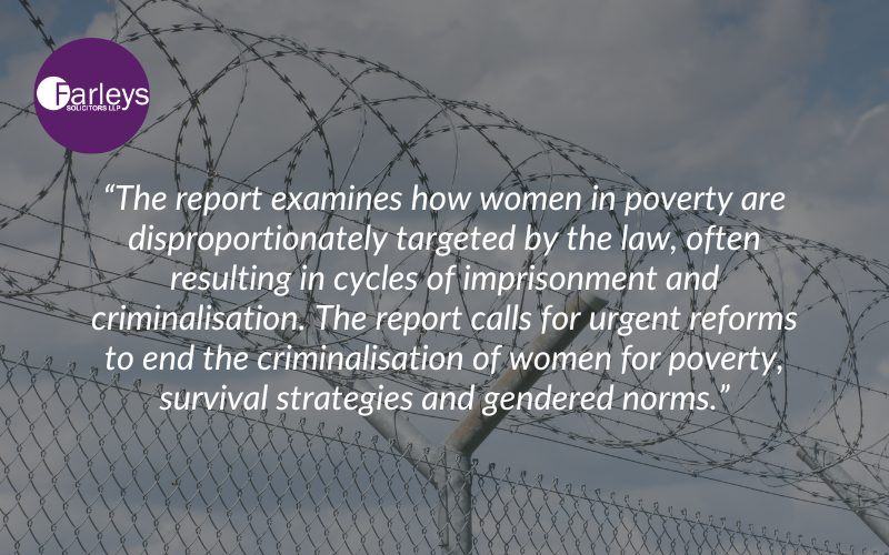 Penal Reform International and Women Beyond Walls have published a report highlighting existing laws which criminalise women due to poverty or status worldwide.

In our latest blog, Eve Abdel-Moneim examines the findings of the report: bit.ly/44DO9hr
