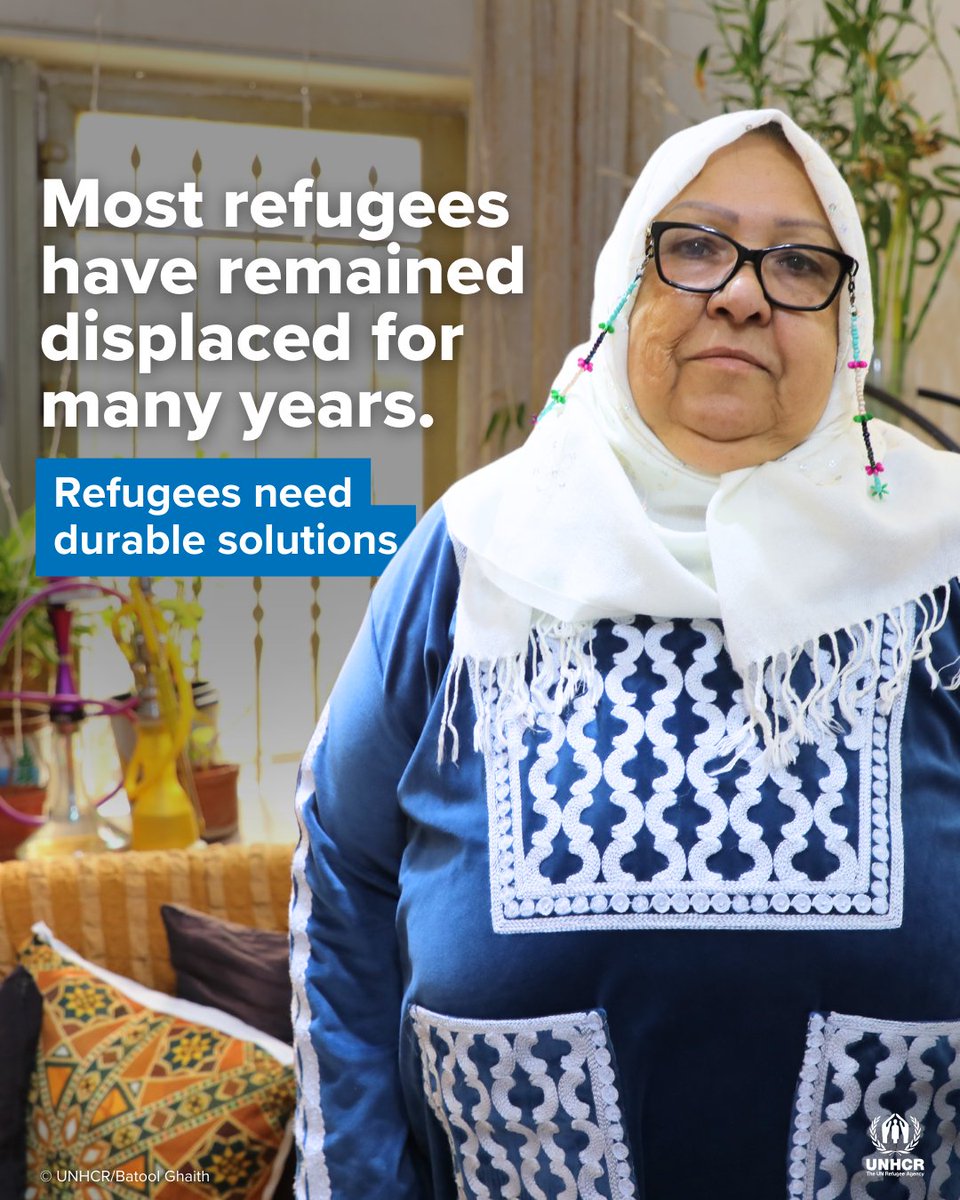 The number of people #ForcedToFlee has almost doubled in the past decade but support has not.

Many refugees have been displaced for years waiting for safety, security &amp; stability. They need durable solutions &amp; the world’s commitment to make them possible. unhcr.org/global-trends