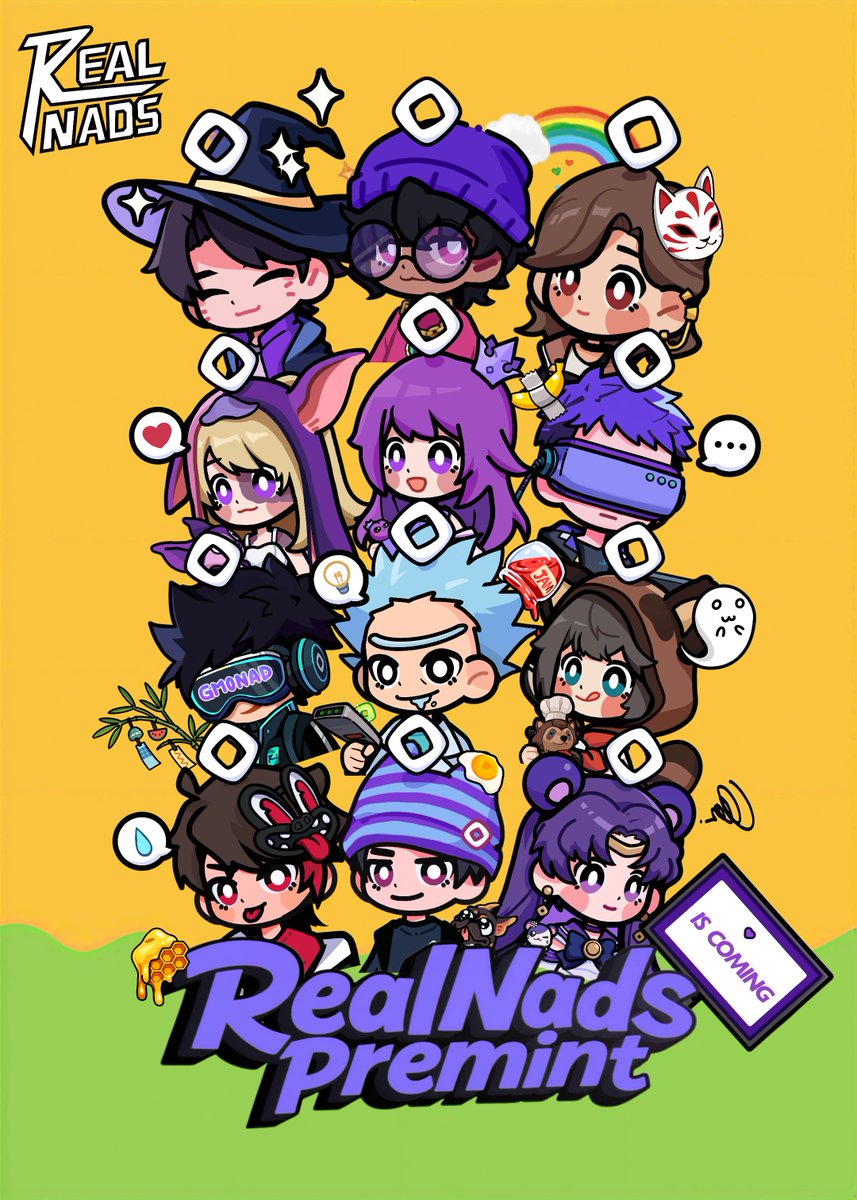 🎊RealNads Premint NFT Announcement🎊

Greal nads !!!

We are excited to announce that the RealNads Premint NFT will officially launch in July on the Monad Testnet! 

This is a crucial step for RealNads Club to support and encourage more contributors to participate in building