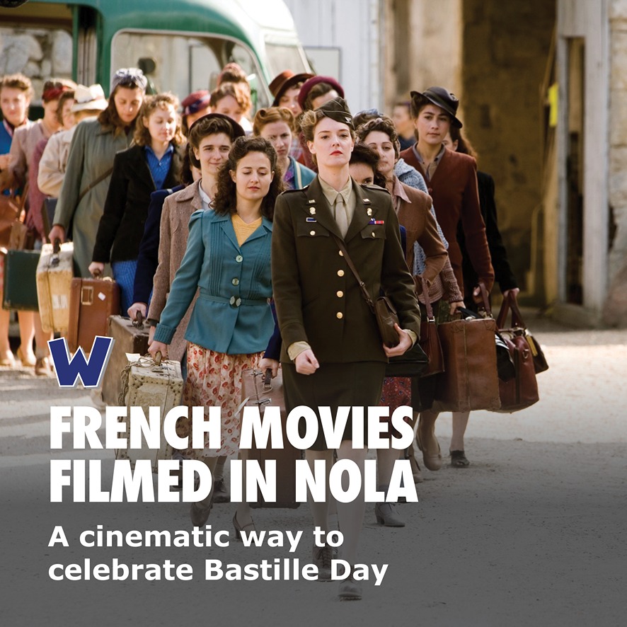 whereyatnola's tweet photo. For all of those movie buffs out there, let us fill our evenings with a trio of actual French films that were filmed right here in New Orleans. Try not to forget the cognac. ⚜ #frenchfilms #NewOrleans #BastilleDay https://t.co/ppnse6kCZJ https://t.co/rZW4tY2Uqu