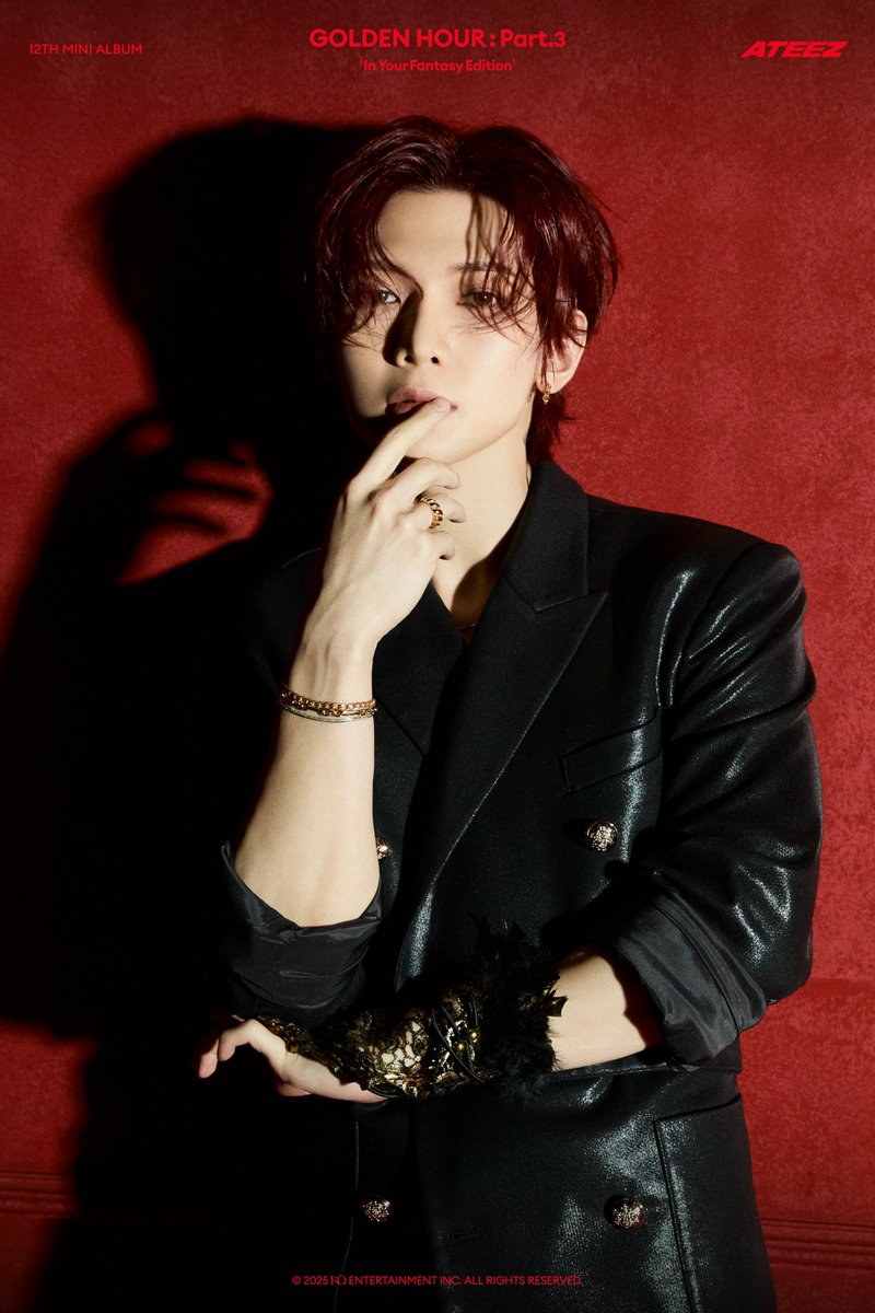[📷] ATEEZ(에이티즈) GOLDEN HOUR : Part.3 'In Your Fantasy Edition'
Album Photo 2

#YEOSANG #여상

2025. 07. 11 1PM RELEASE

📎Pre-save/add : ATEEZ.lnk.to/goldenhour_par…

#ATEEZ #에이티즈
#GOLDENHOUR #GOLDENHOUR_Part3 #In_Your_Fantasy_Edition #InYourFantasy
