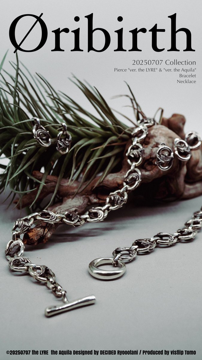 [ ONLINE STORE ]

New Collection "Øribirth"
ONLINE STOREにて販売開始致しました。

2025/07/28 23:59までとなっております。

是非ご利用ください。

the-lyre.jp/store/

#the_LYRE #Øribirth