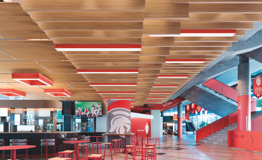 Walls & Ceilings (@wallsnceilings) on Twitter photo In response to the growing demand for spaces that offer both excellent #acoustics, <a href="/Armstrong_Ceil/">Armstrong Ceilings</a> has expanded its SoundScapes Blades and SoundScapes Shapes acoustical ceiling panels to include seven standard wood-look visuals.
wconline.com/articles/97415…
#ceilings #design In response to the growing demand for spaces that offer both excellent #acoustics, <a href="/Armstrong_Ceil/">Armstrong Ceilings</a> has expanded its SoundScapes Blades and SoundScapes Shapes acoustical ceiling panels to include seven standard wood-look visuals.
wconline.com/articles/97415…
#ceilings #design
