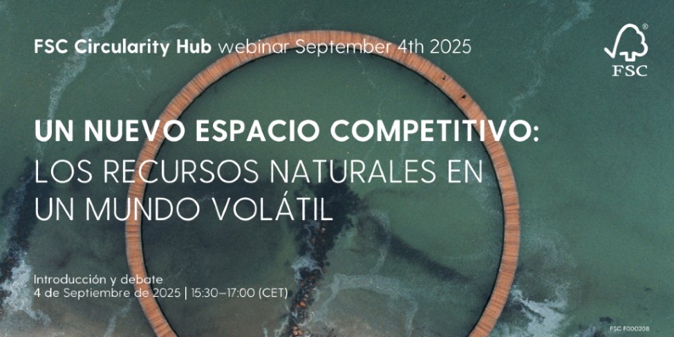 🌍 ¿Cómo repensar la gestión forestal en un mundo incierto?

🗓 4 sept. | 15:30 CEST
💬 Circularidad, bioeconomía y futuro con FSC, Ellen MacArthur Foundation, Arauco, Greenpeace y más.
🔗 fsc-int.zoom.us/meeting/regist…

#CircularidadFSC #Bioeconomía #FSC