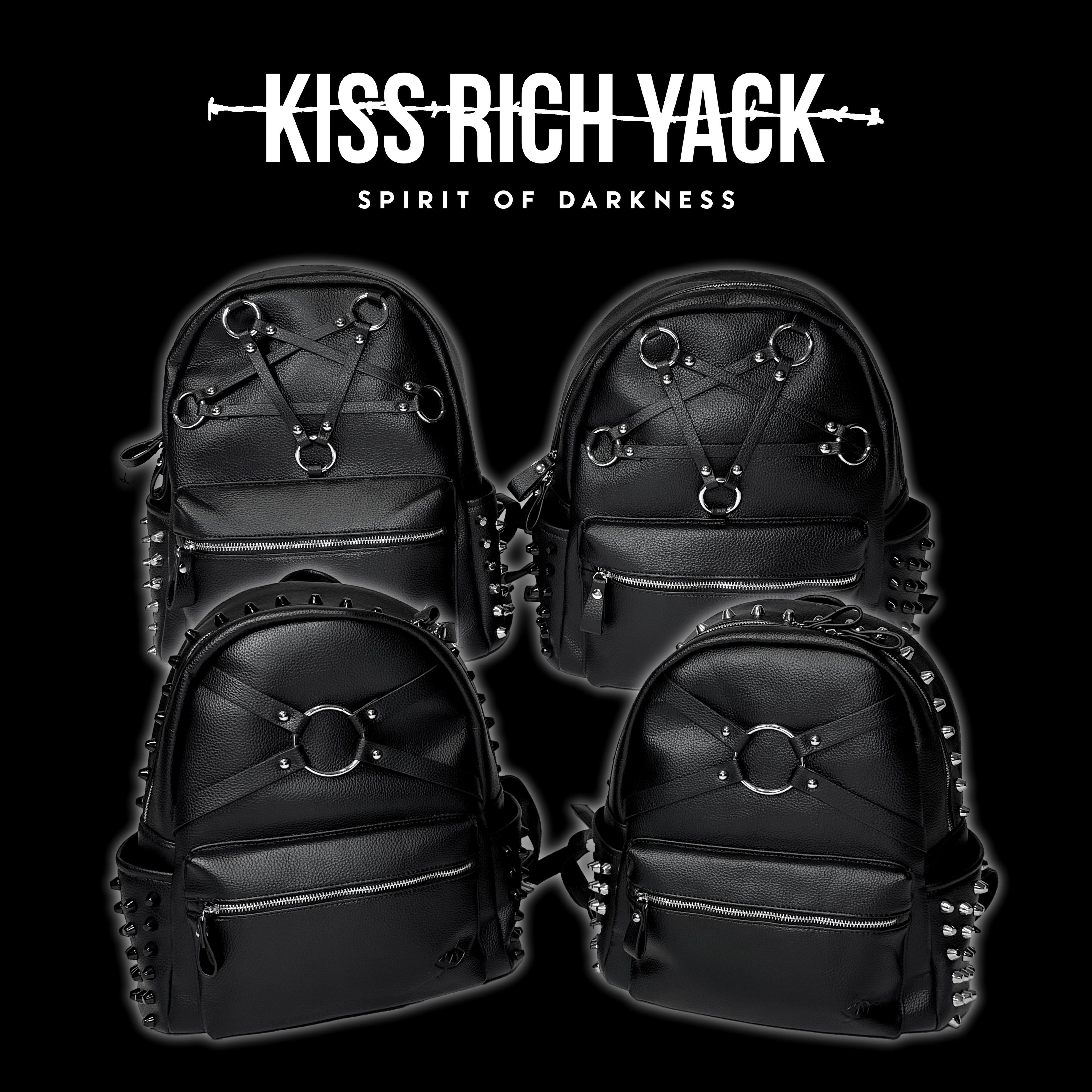 KRY ボディ バッグ 「HEARTLESS」 シルバースタッズ ケリィ ケリー