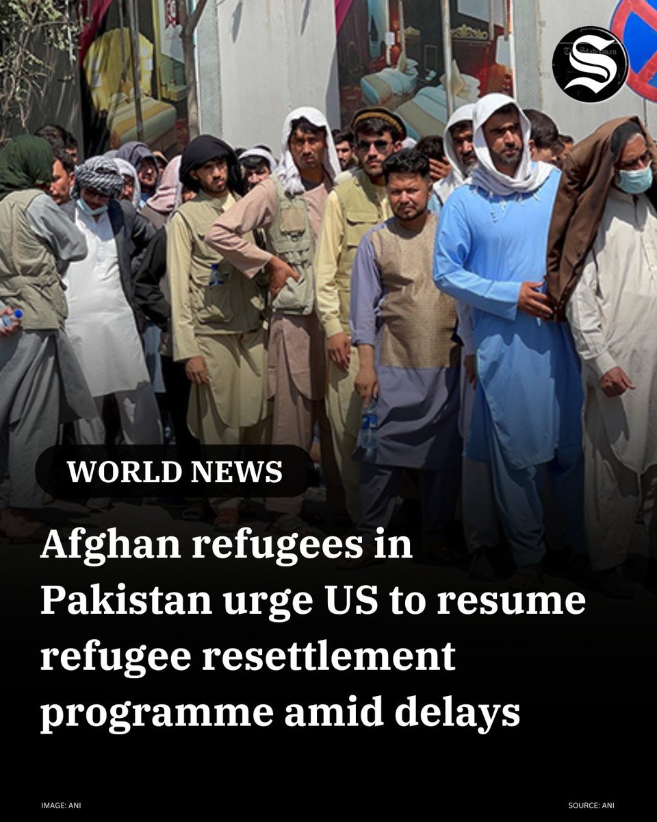 Afghan refugees residing in #Pakistan have appealed to the United States to immediately resume the US Refugee Admissions Program (#USRAP), stating that ongoing delays have left them stranded and increasingly vulnerable.