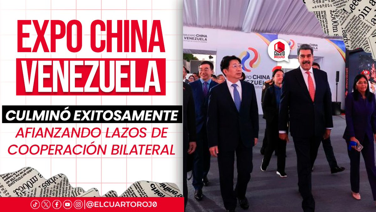 #BreakingNews Venezuela y China afianzaron lazos de cooperación bilateral estratégicas en miras al futuro.

Vamos avanzando a un nuevo mundo multipolar. Fortaleciendo nuestras relaciones y aseguran un futuro victorioso.

Juntos todo es posible 🇻🇪🇨🇳