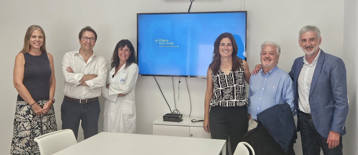 ACES - Associació Catalana d'Entitats de Salut (@acescat) on Twitter photo 🎉 Ha estat un plaer visitar la visitar la <a href="/CSJ_Manresa/">Clínica Sant Josep</a>!
🌟 Gràcies Albert Estiarte, Isabel Pujol, Glòria Casals i equip per l'acollida.
🚀 Junts, impulsem la sanitat privada!
#SanitatPrivada 🎉 Ha estat un plaer visitar la visitar la <a href="/CSJ_Manresa/">Clínica Sant Josep</a>!
🌟 Gràcies Albert Estiarte, Isabel Pujol, Glòria Casals i equip per l'acollida.
🚀 Junts, impulsem la sanitat privada!
#SanitatPrivada
