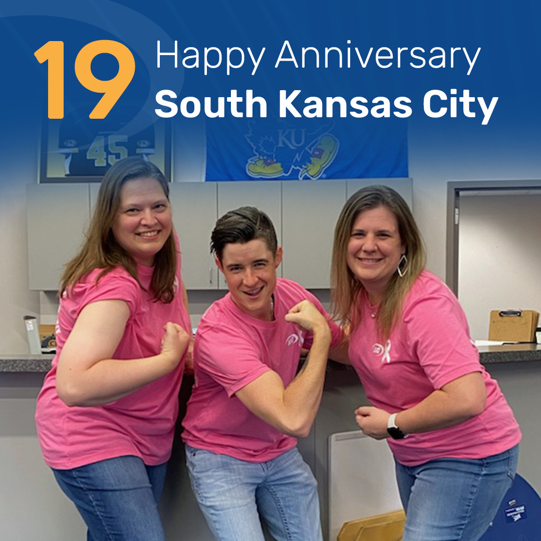 arcptplus's tweet photo. Happy 19th anniversary to our South Kansas City clinic! 🎉 https://t.co/Pmtoedp7d3