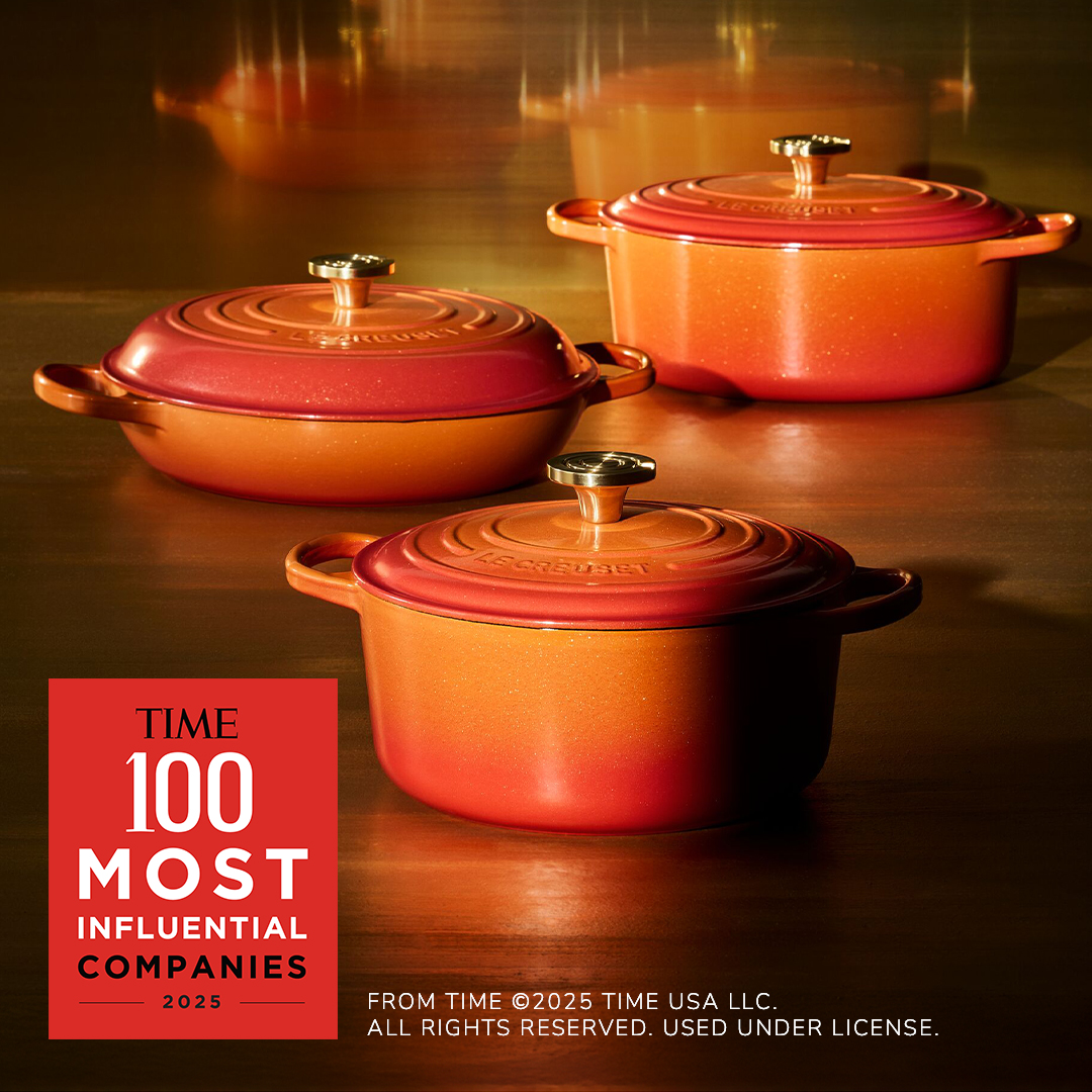 We’re proud to share that <a href="/TIME/">TIME</a> has recognized Le Creuset as one of the 100 Most Influential Companies of 2025 – an honor that feels especially meaningful in our 100th year. 

Learn more at TIME: bit.ly/4lgv3Fn 

#TIME100Companies #TIME100 #100YearsofLeCreuset