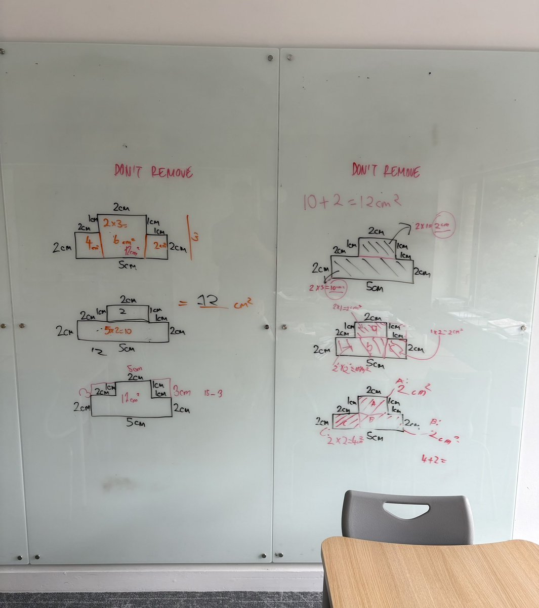 It’s amazing having working walls in my classroom. It helps bring teaching and learning to life #maths #mathschat