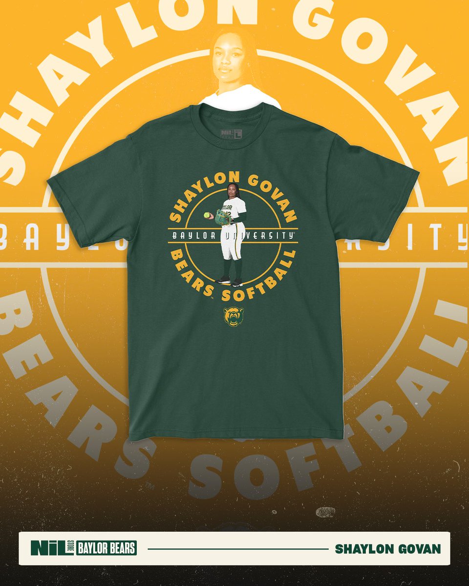 🐻 Exclusive Drop 🐻 
<a href="/shaylongovan/">Shaylon Govan</a> New Merchandise Is Live!
nil.store/baylor/sports/…