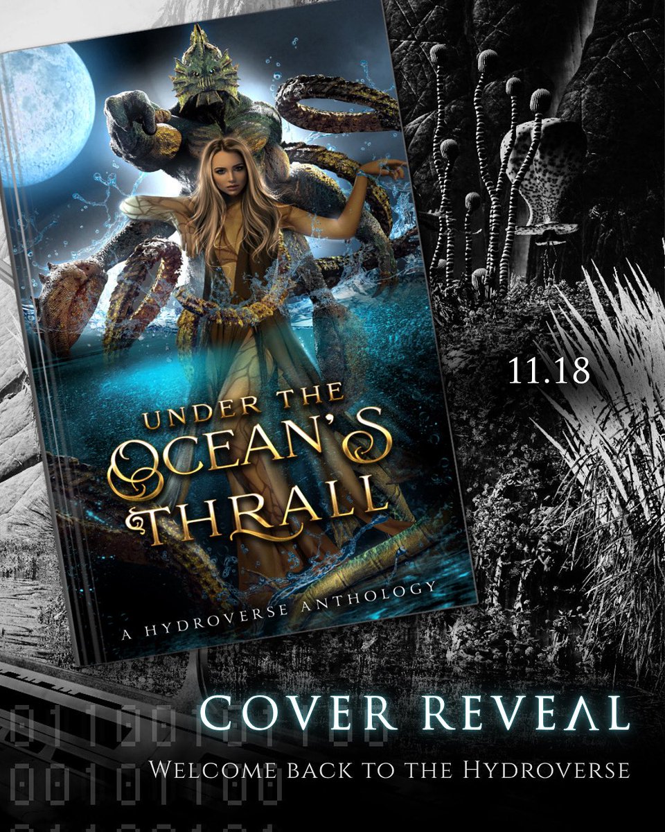 🖤Dark romance
🩶Sci Fi romance
🖤Captive romance
🩶Sea monster romance
🖤Sci Fi suspense

Preorder now for only 99 cents!
mybook.to/Hydro2

#CoverReveal #preorder #comingsoon #undertheoceansthrall #darkromance #scifi #captiveromance #romancereaders #books #foryou