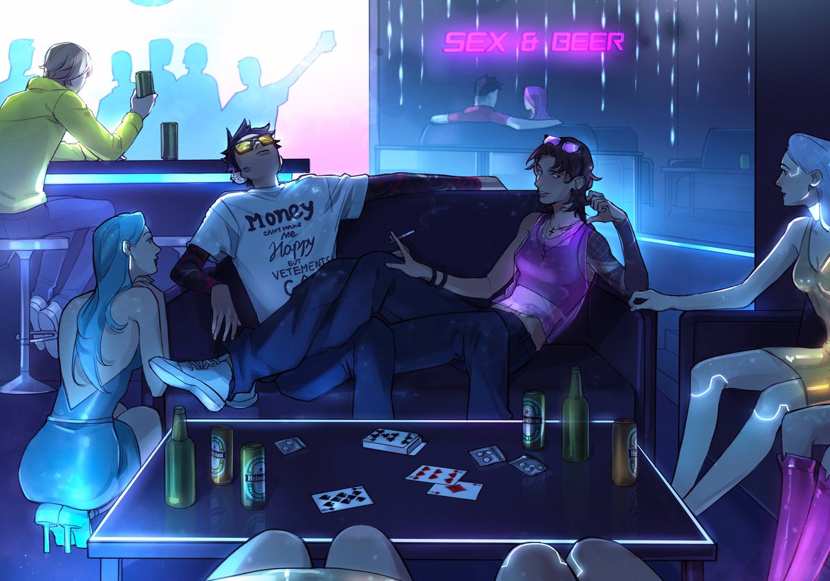 linaxchuu's tweet image. club #oc #cyberpunk