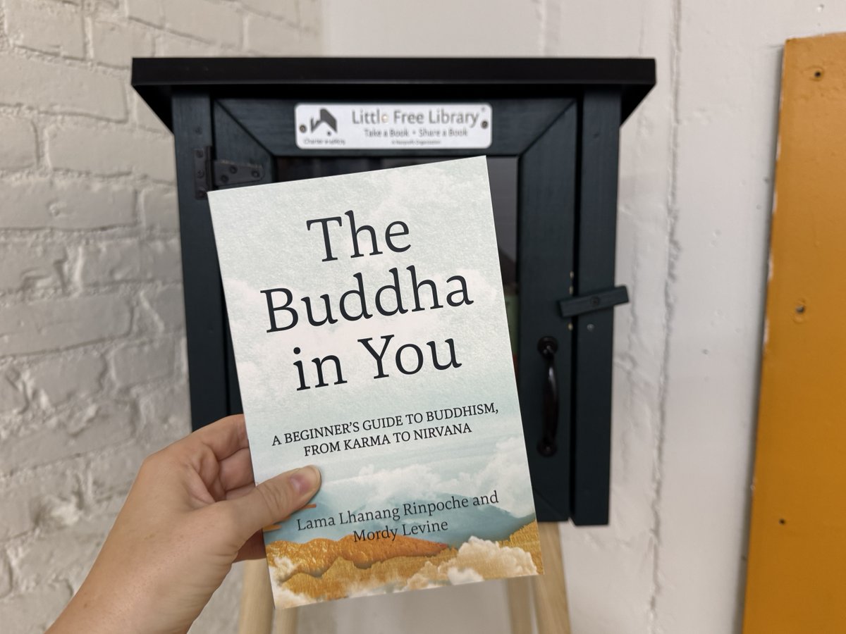 LtlFreeLibrary's tweet image. Thanks to our friends the @soundstrue Foundation, we're giving away 100 copies of THE BUDDHA IN YOU by Lama Lhanang Rinpoche and Mordy Levine to lucky stewards and fans in the U.S.! This book is a must-read for anyone who is Buddhism-curious! lflib.org/books