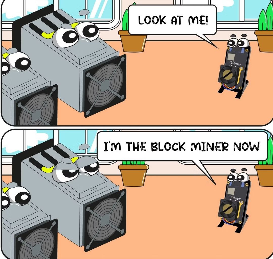 I AM THE MINER NOW