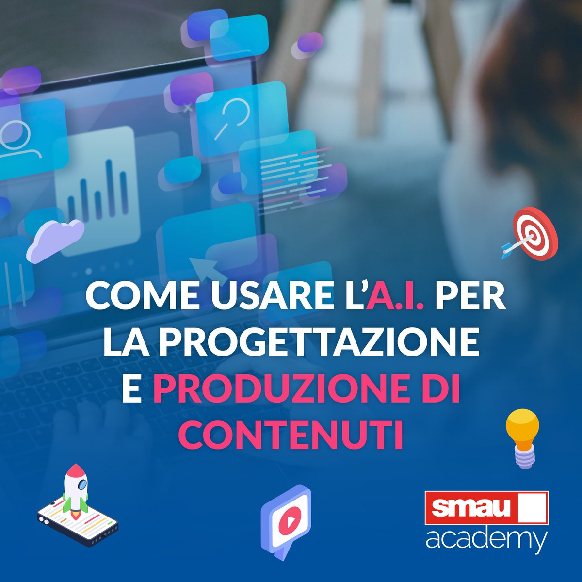 🎙 Nel workshop esploreremo tecniche e strumenti per la progettazione di contenuti efficaci, focalizzandoci sulle esigenze aziendali. Analizzeremo l’impatto dell’AI generativa e costruiremo un toolkit per il content design.
Il workshop è a cura di Davide Pellegrini