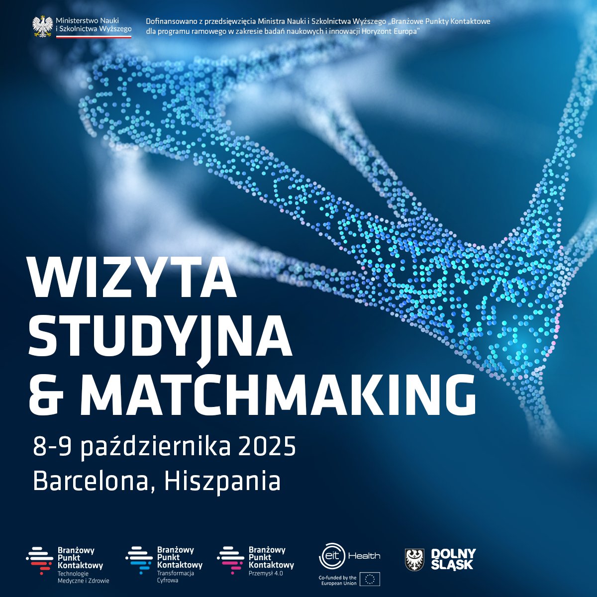 BPKhoryzont's tweet image. Wizyta studyjna poświęcona medycynie cyfrowej i innowacjom w sektorze ochrony zdrowia.
08-09.10 br., Barcelona.
Zapraszamy firmy, start-upy z sektora digital health, jednostki naukowe i uczelnie wyższe,
organizacje z obszaru #digitalmed
ZGŁOSZENIA:
tiny.pl/prnhn2tz