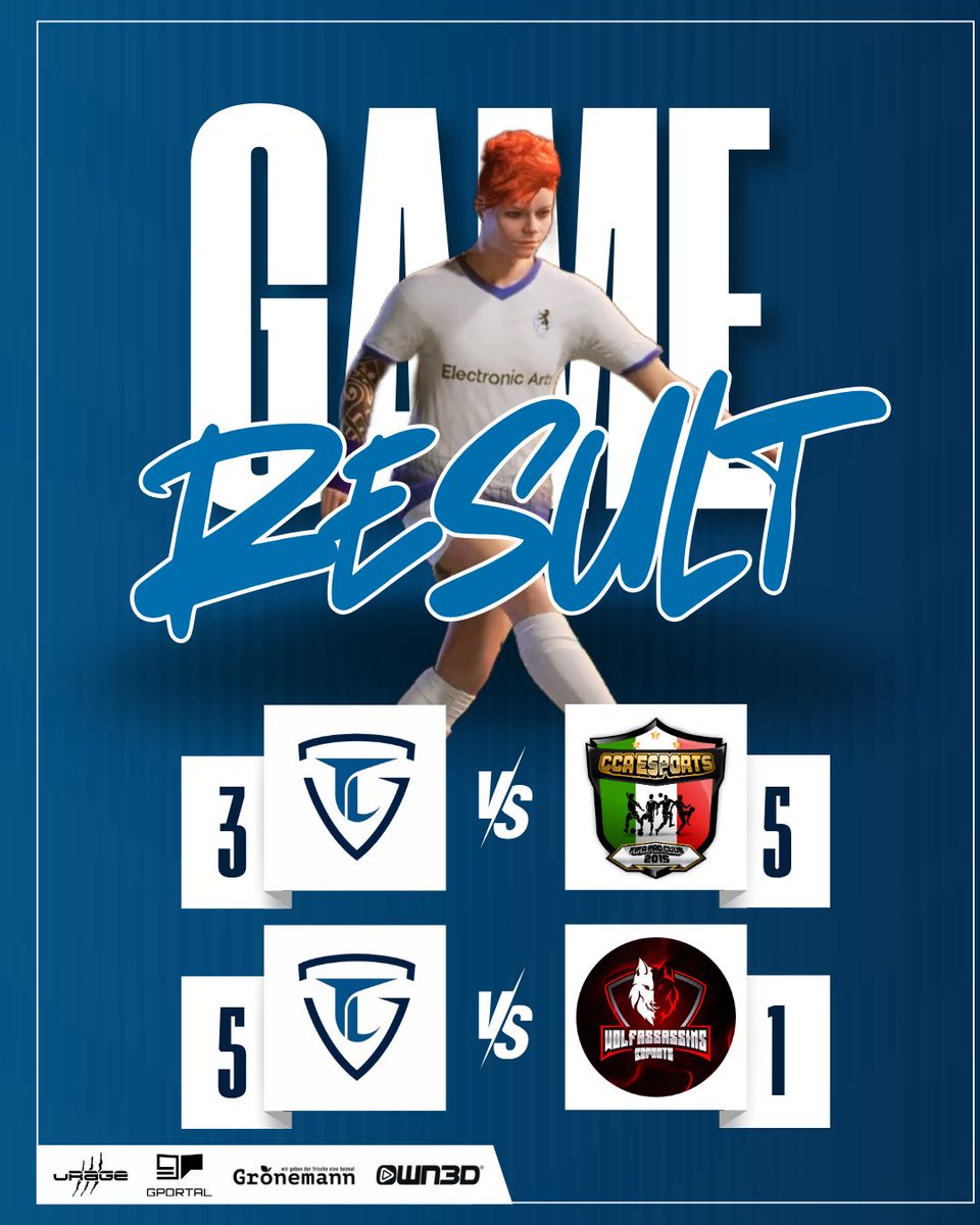 Team LEISURE (@team_leisure) on Twitter photo ⚠️ Matchresults ⚠️
⛔ 3:5 🆚 #CCaeSports
✅ 5:1 🆚 #WolfAssassins
📍 <a href="/proleaguede/">ProLeague DE</a>
📺 Hier seht ihr alle Spiele nochmal im VOD:
twitch.tv/videos/2505343…
GG an unsere Gegner 👍
#WEARELEISURE
#EAFC25
#CLUBS ⚠️ Matchresults ⚠️
⛔ 3:5 🆚 #CCaeSports
✅ 5:1 🆚 #WolfAssassins
📍 <a href="/proleaguede/">ProLeague DE</a>
📺 Hier seht ihr alle Spiele nochmal im VOD:
twitch.tv/videos/2505343…
GG an unsere Gegner 👍
#WEARELEISURE
#EAFC25
#CLUBS