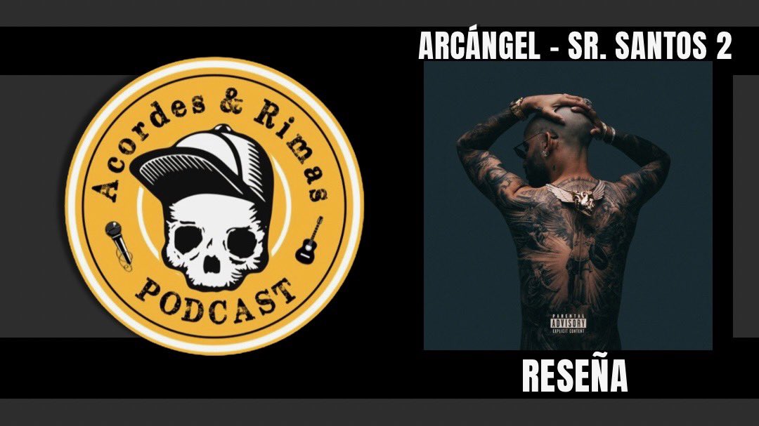 [Episodio 425]

Hoy @Quesobrao y <a href="/Joutax/">J</a> reseñan el disco nuevo de Arcángel, Sr. Santos II. Hablan de todas sus canciones y analizan sus letras.

Spotify: open.spotify.com/episode/7lCtZi…

Youtube: youtu.be/knaclaUaS_w?si…

patreon.com/acordesyrimas

RT RT!