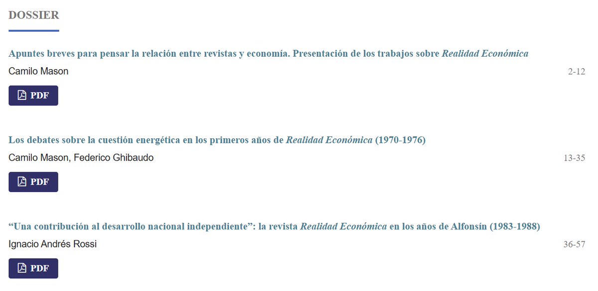 🔔NUEVA PUBLICACIÓN🔔

📑 #RevistaElectrónicadeFuentesyArchivos
Vol. 1 Núm. 16 (2025)

✅Dossier
✒️<a href="/masoncamilo_/">Camilo 🇱🇰</a>  #IgnacioRossi #FedericoGhibaudo

🔗👇
bit.ly/4lEMIWO
