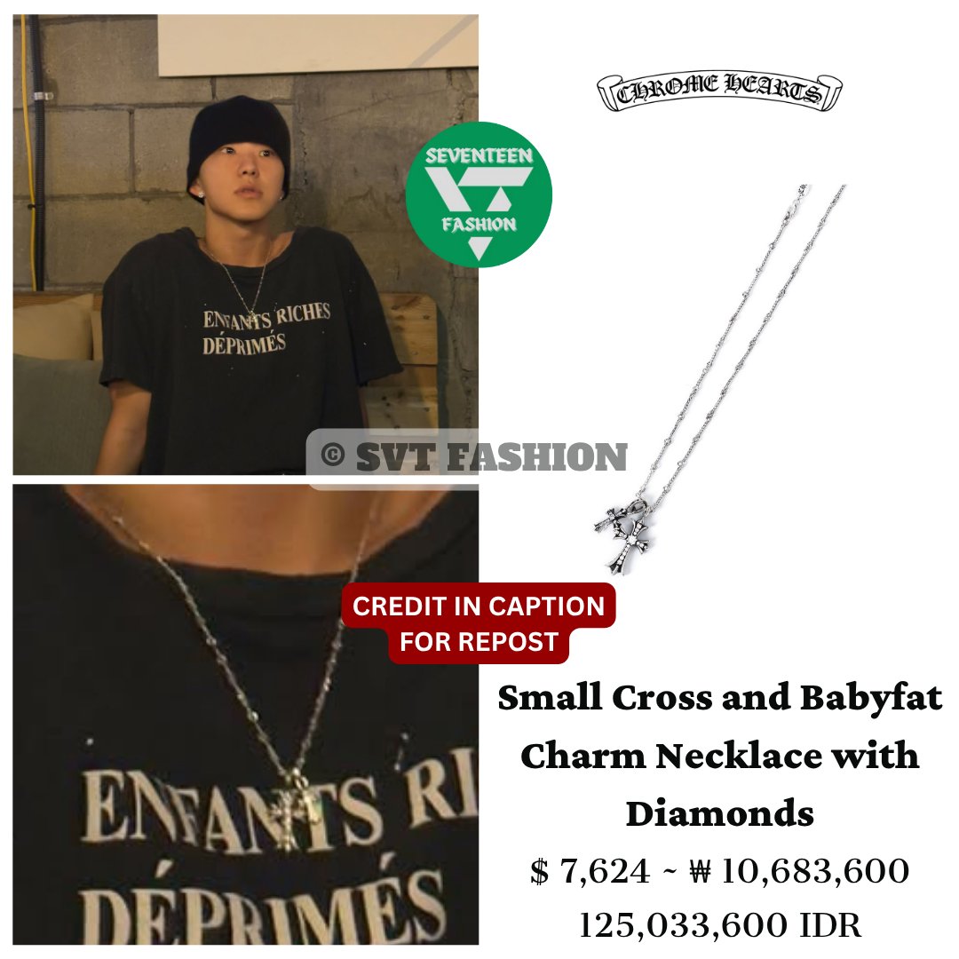 Seventeen Fashion (세븐틴 패션) -fan account- (@svt_fashion3) on Twitter photo Hoshi wore Chrome Hearts Necklace in Hoshi Instagram Update (250707)
#17Hoshi_Fashion #セブチ #SEVENTEEN #세븐틴 #Hoshi #호시 #ホシ #호시패션 #세븐틴패션 <a href="/pledis_17/">세븐틴(SEVENTEEN)</a> <a href="/pledis_17jp/">SEVENTEEN Japan</a> Hoshi wore Chrome Hearts Necklace in Hoshi Instagram Update (250707)
#17Hoshi_Fashion #セブチ #SEVENTEEN #세븐틴 #Hoshi #호시 #ホシ #호시패션 #세븐틴패션 <a href="/pledis_17/">세븐틴(SEVENTEEN)</a> <a href="/pledis_17jp/">SEVENTEEN Japan</a>