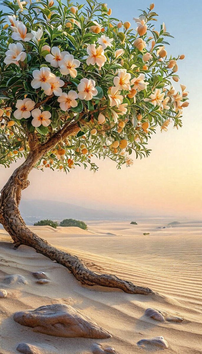 It is in the aridity of a breathed desert that the best qualities you have always had in you flourish..💫