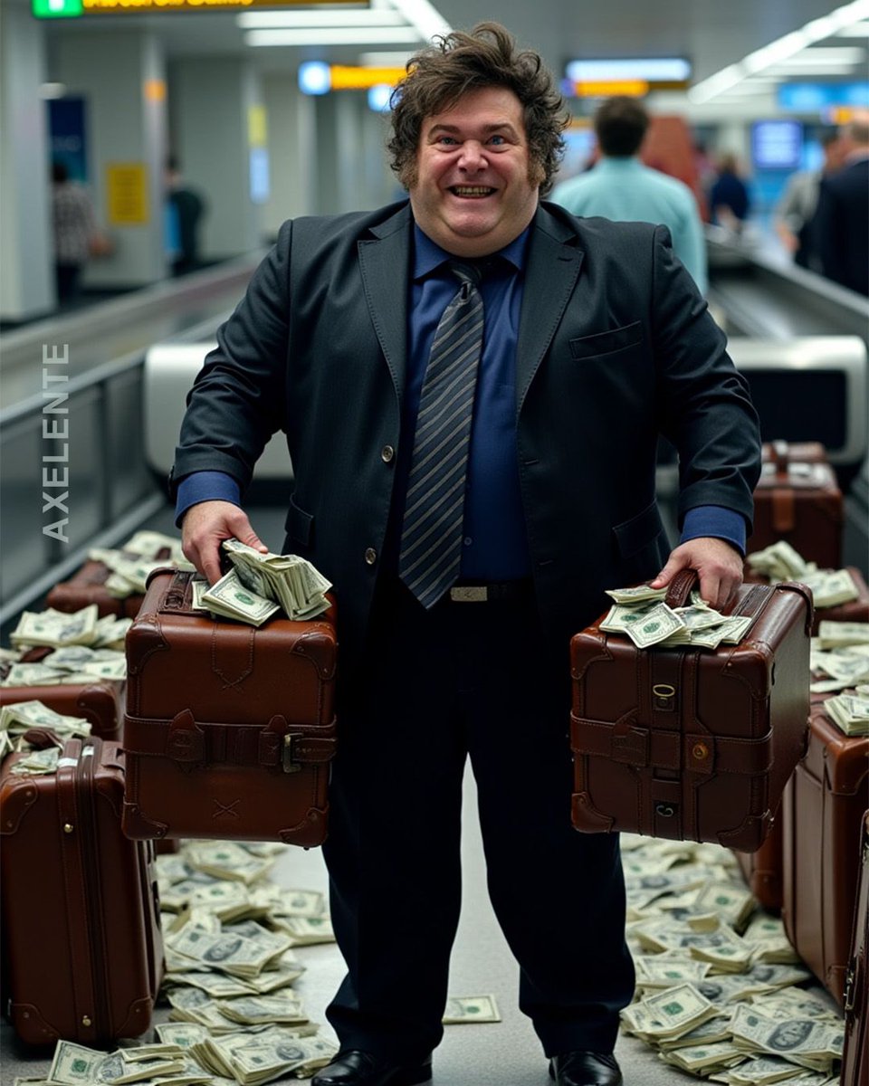 Más sucio que una papa #MileiValijero