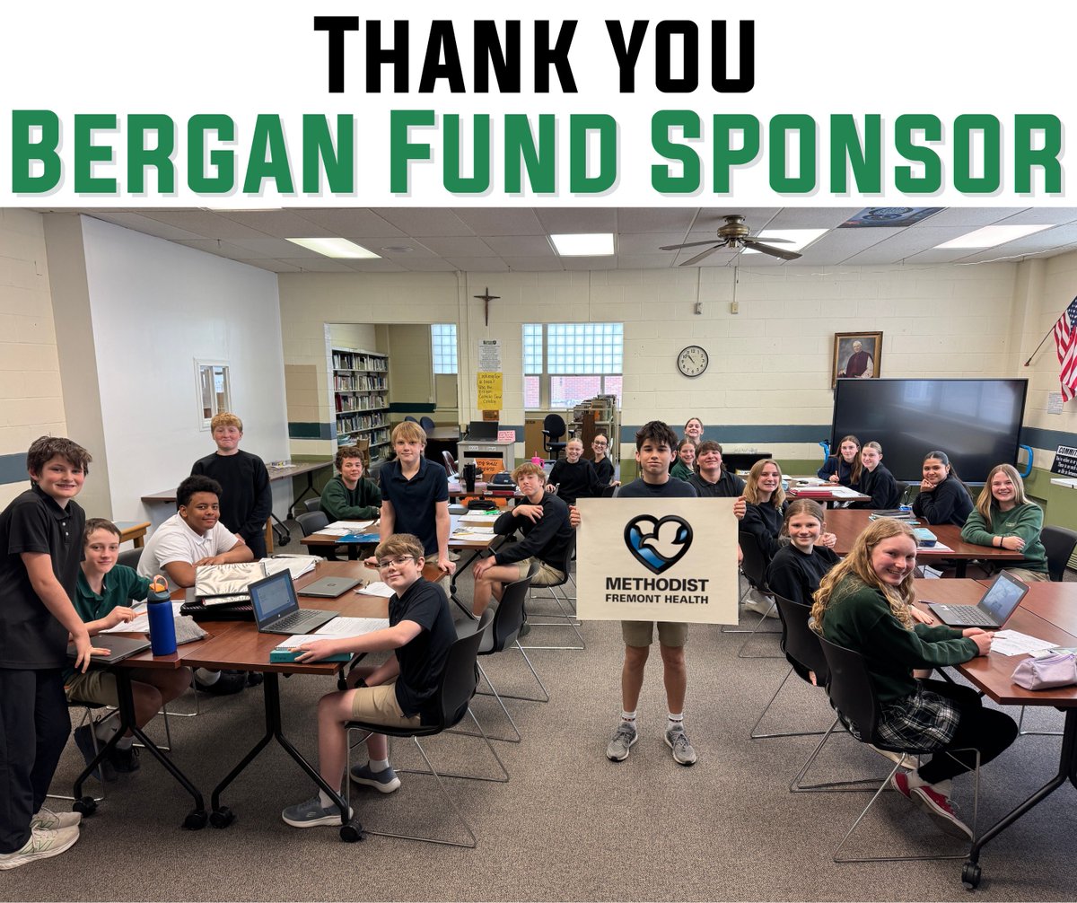 Bergan Catholic School (@bergancatholic) on Twitter photo Thank you to our Bergan Fund Sponsor, Methodist Health, for your generous support!
Looking to be a Bergan Fund business sponsor? Reach out to bode.hill@berganknights.org Thank you to our Bergan Fund Sponsor, Methodist Health, for your generous support!
Looking to be a Bergan Fund business sponsor? Reach out to bode.hill@berganknights.org