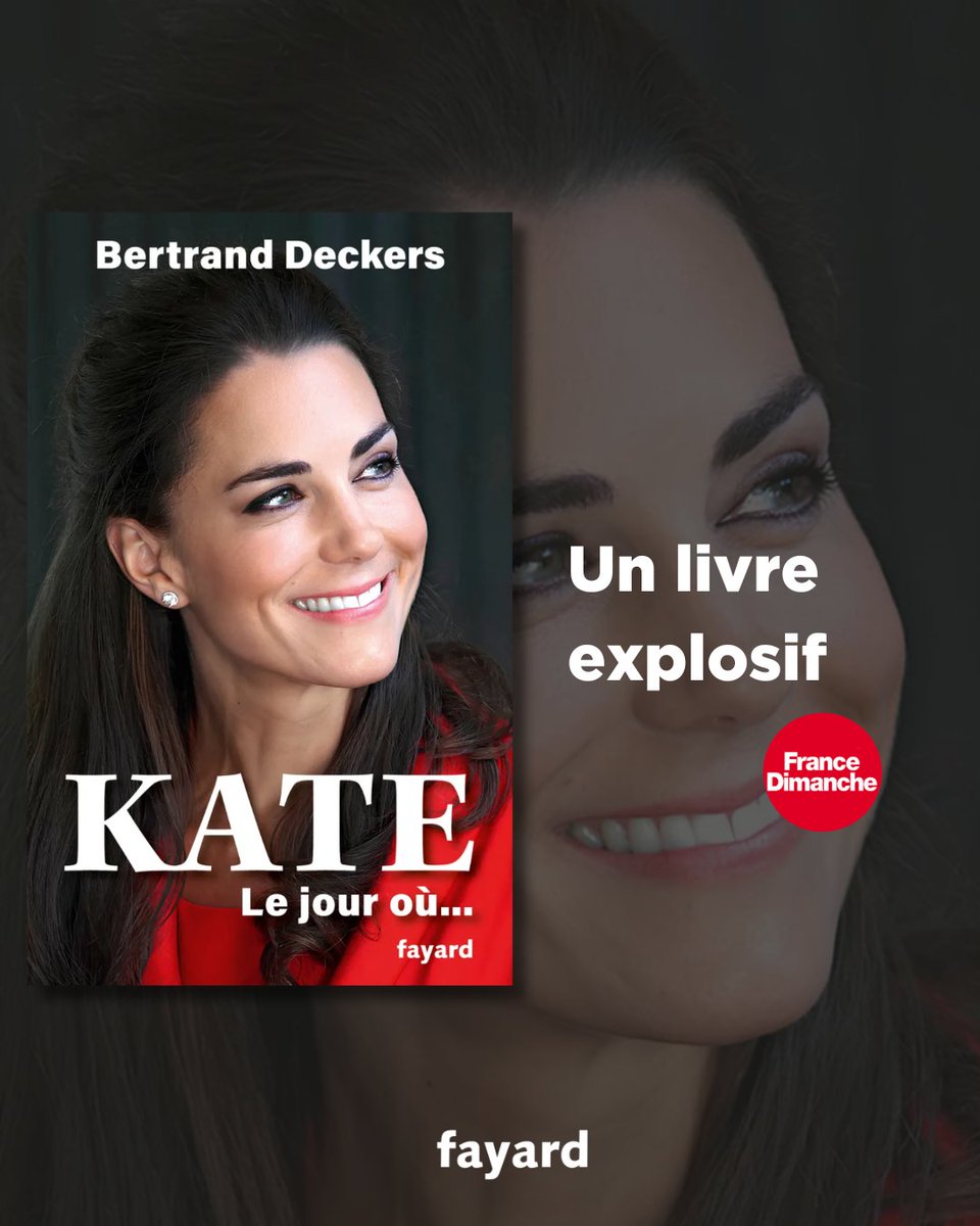 Captivant, touchant, passionnant !
"Kate, le jour où…" de <a href="/DeckersBertrand/">Bertrand Deckers</a>

☀️ Actuellement en librairie : fayard.fr/livre/kate-978…