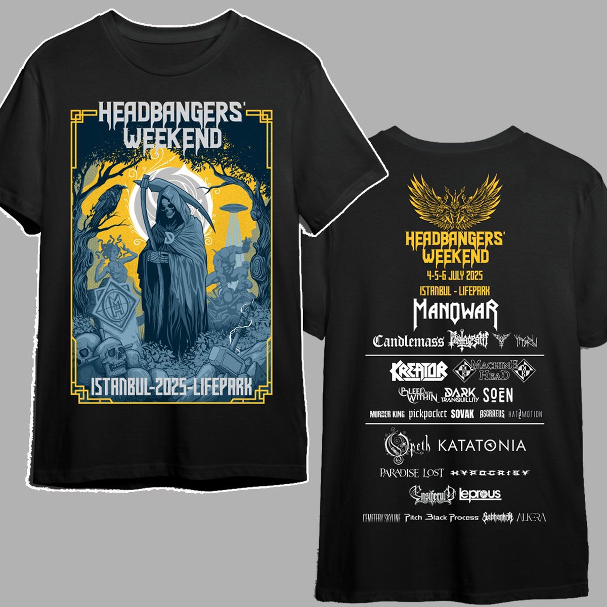 You asked for it! You got it!
Ön siparişte!
hammeronlineshop.com/headbangers-we…